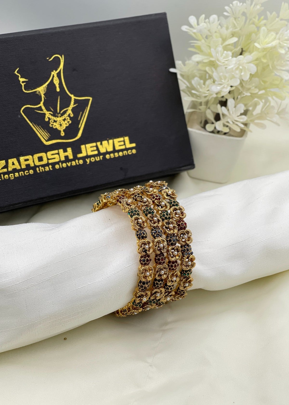 Bangles - 2056 Openable by Zarosh Jewel