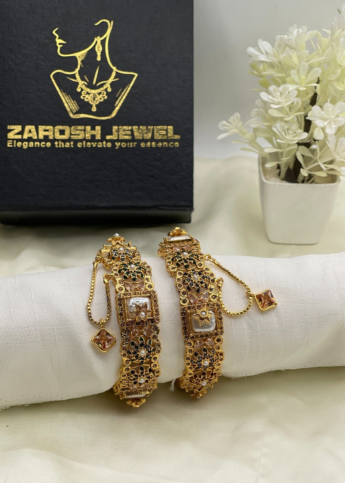 Bangles - 2063 Openable by Zarosh Jewel