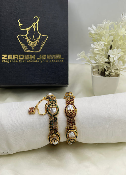 Bangles - 2065 Openable by Zarosh Jewel