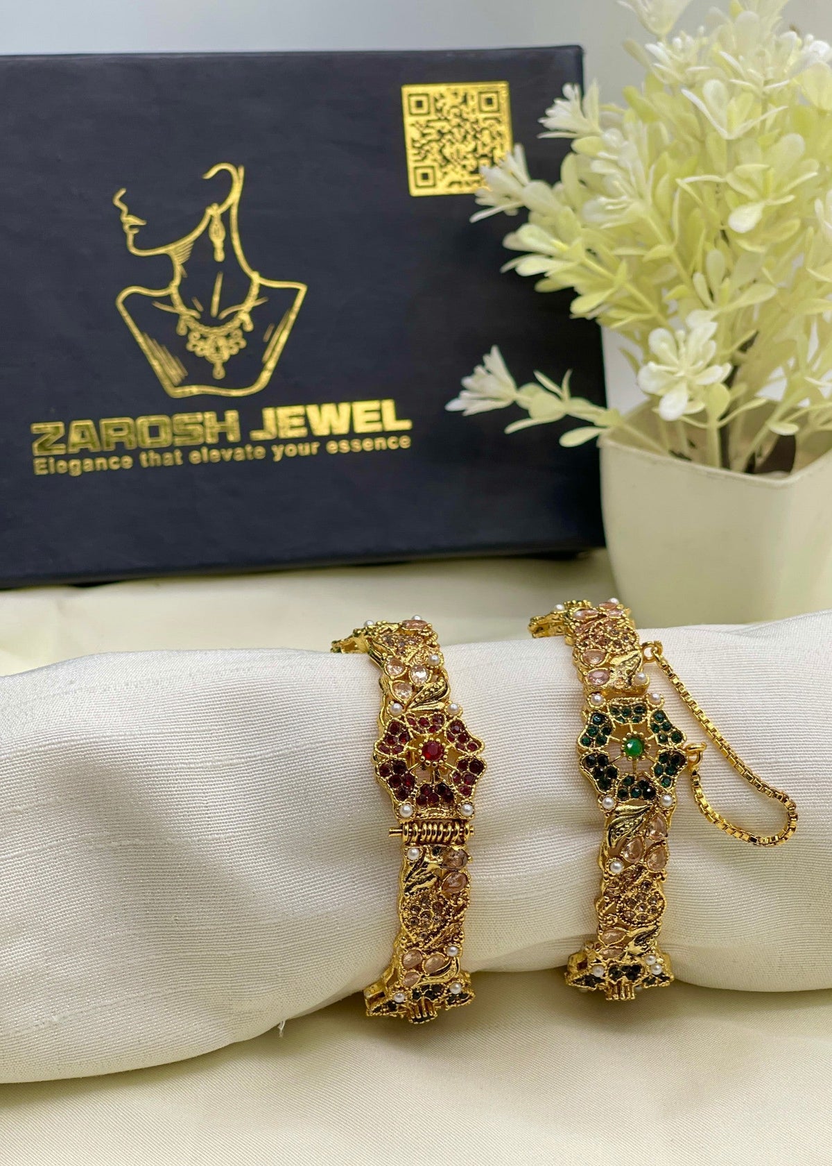 Shop the Bangles - 2078 Openable from Zarosh Jewel
