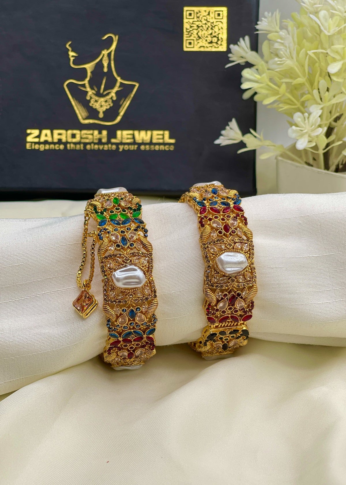 Bangles - 2082 Openable by Zarosh Jewel