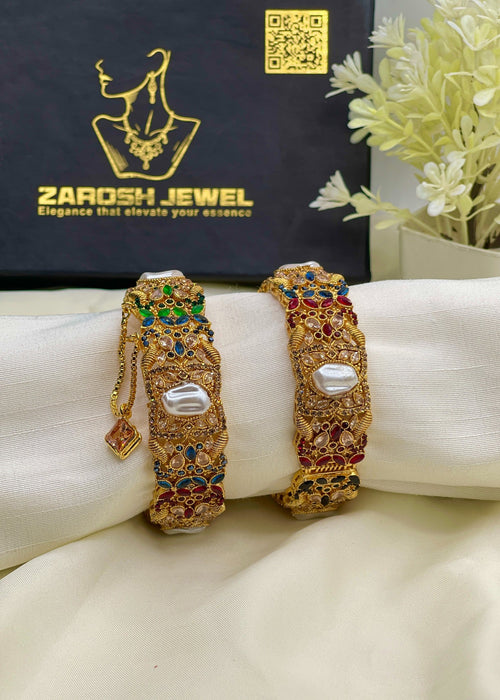 Bangles - 2082 Openable by Zarosh Jewel