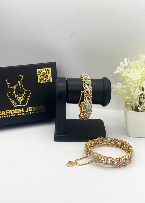 Shop the Barira Bangles Openable from Zarosh Jewel