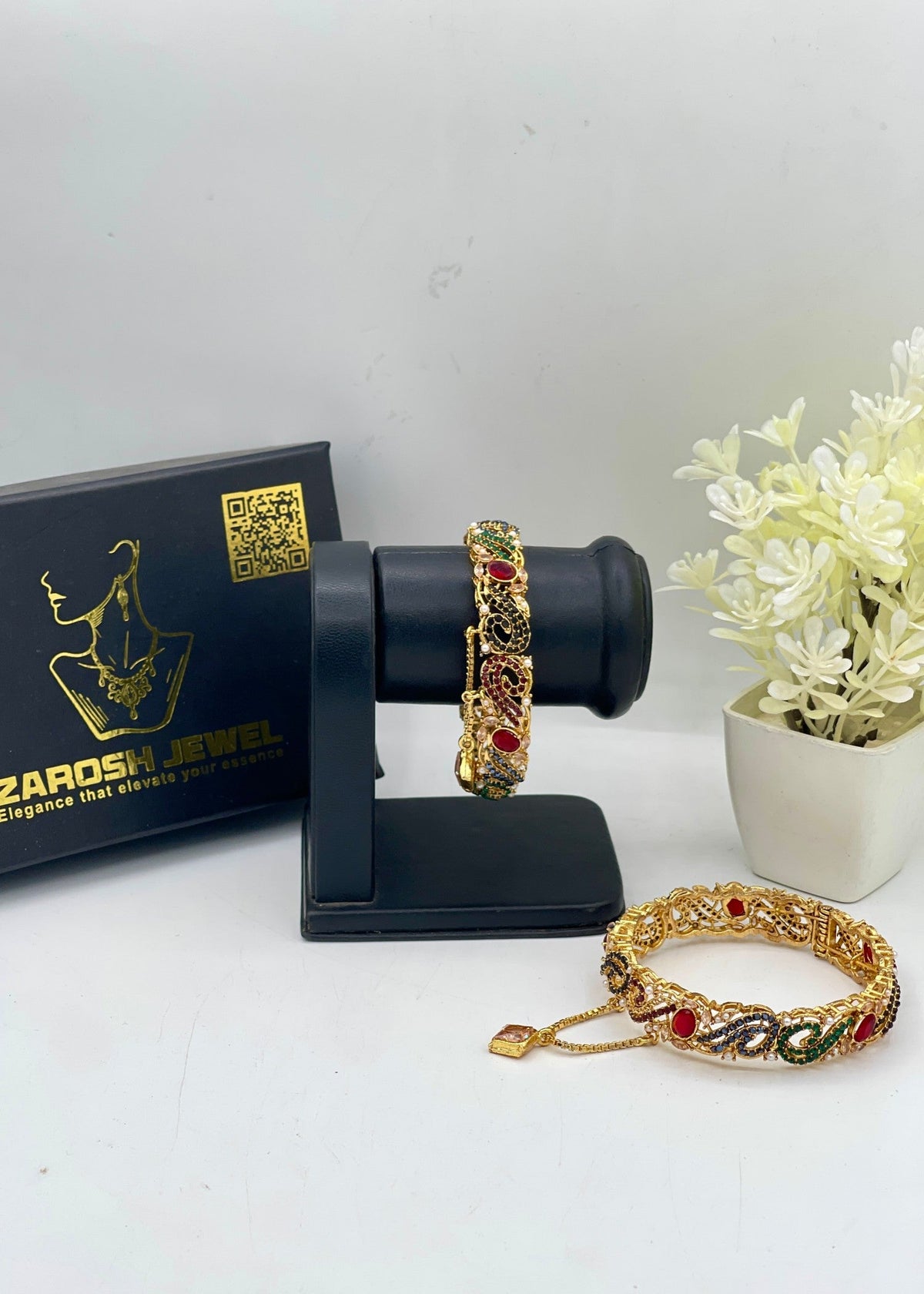 Shop the Barira Bangles Openable from Zarosh Jewel