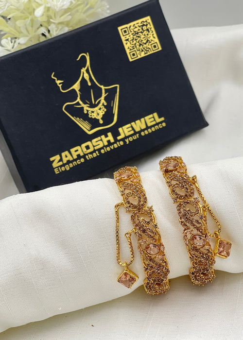 Shop the Barira Bangles Openable from Zarosh Jewel