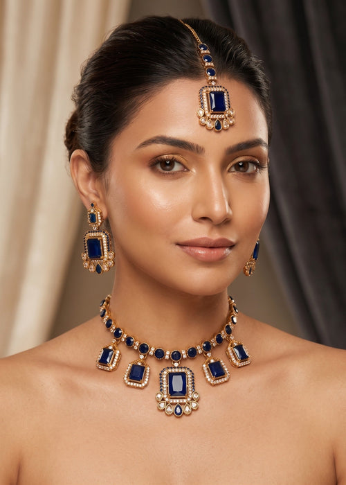 Shop the Barkha Heritage Necklace Set from Zarosh Jewel
