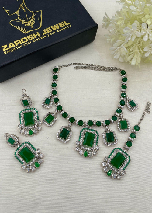 Shop the Barkha Heritage Necklace Set from Zarosh Jewel