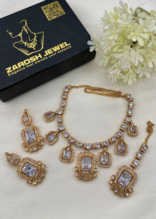 Shop the Barkha Heritage Necklace Set from Zarosh Jewel