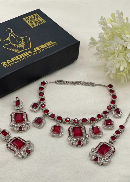 Shop the Barkha Heritage Necklace Set from Zarosh Jewel