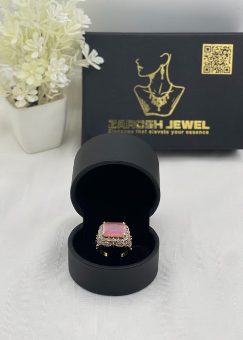Shop the Basira Gold Plated Ring from Zarosh Jewel