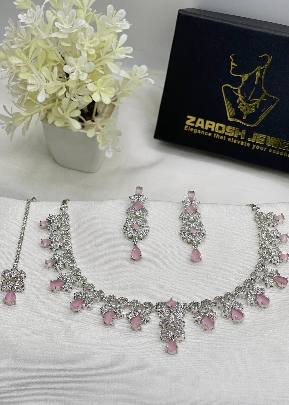 Shop the Basma Necklace Set from Zarosh Jewel