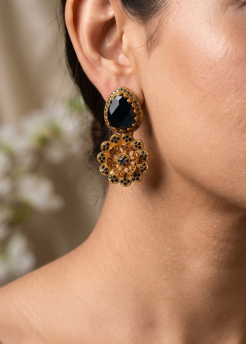 Shop the Basma Traditional Earring from Zarosh Jewel