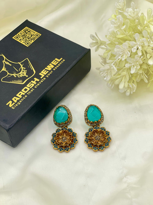 Shop the Basma Traditional Earring from Zarosh Jewel