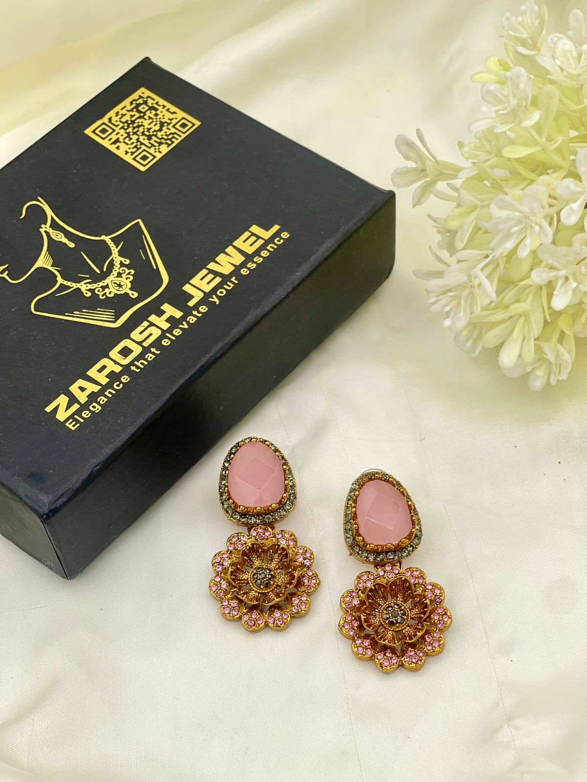 Shop the Basma Traditional Earring from Zarosh Jewel