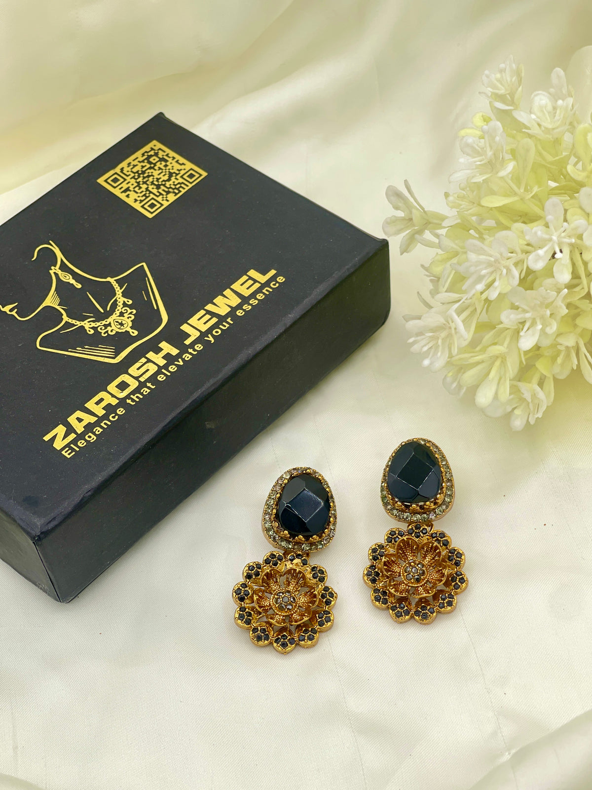 Shop the Basma Traditional Earring from Zarosh Jewel
