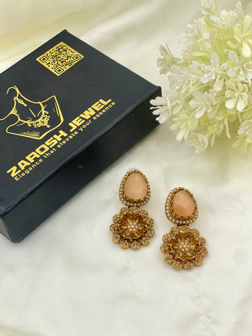 Shop the Basma Traditional Earring from Zarosh Jewel