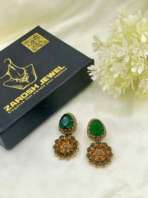 Shop the Basma Traditional Earring from Zarosh Jewel
