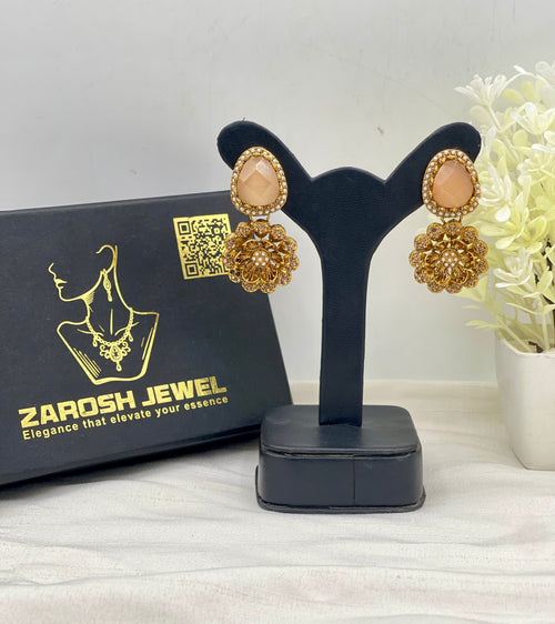 Shop the Basma Traditional Earring from Zarosh Jewel