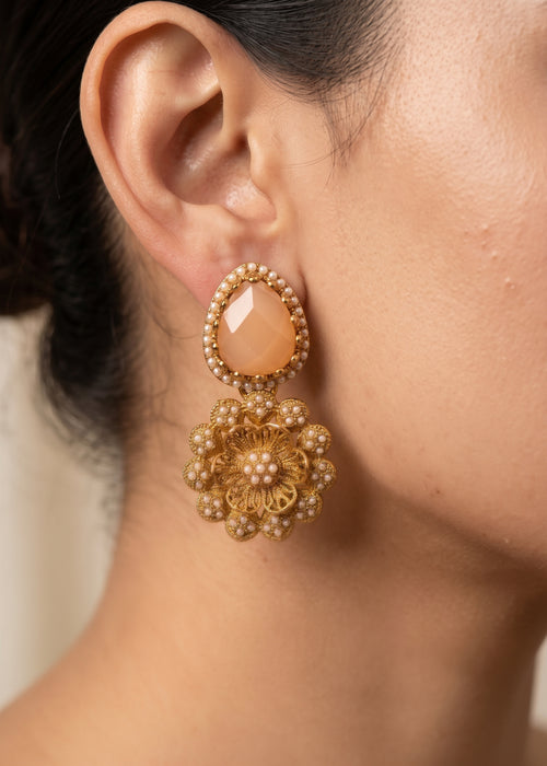 Shop the Basma Traditional Earring from Zarosh Jewel