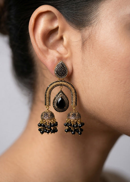 Batool Earrings by Zarosh Jewel