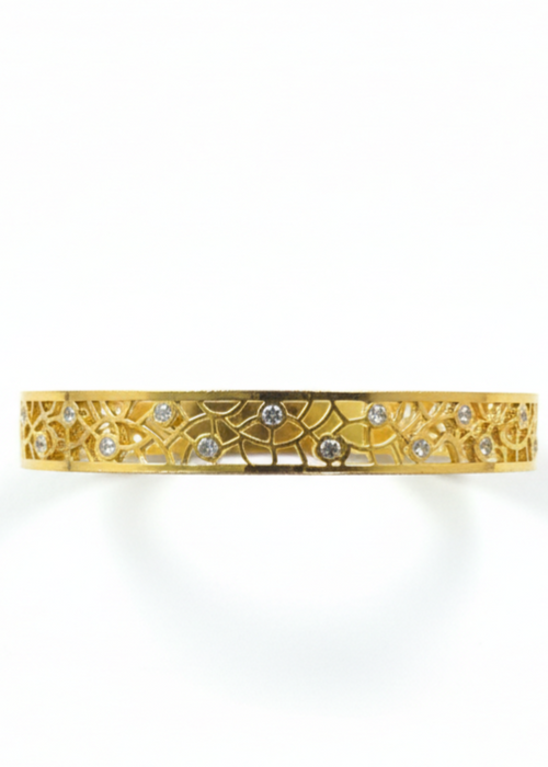 Bel Cutout Bracelet by Zarosh Jewel
