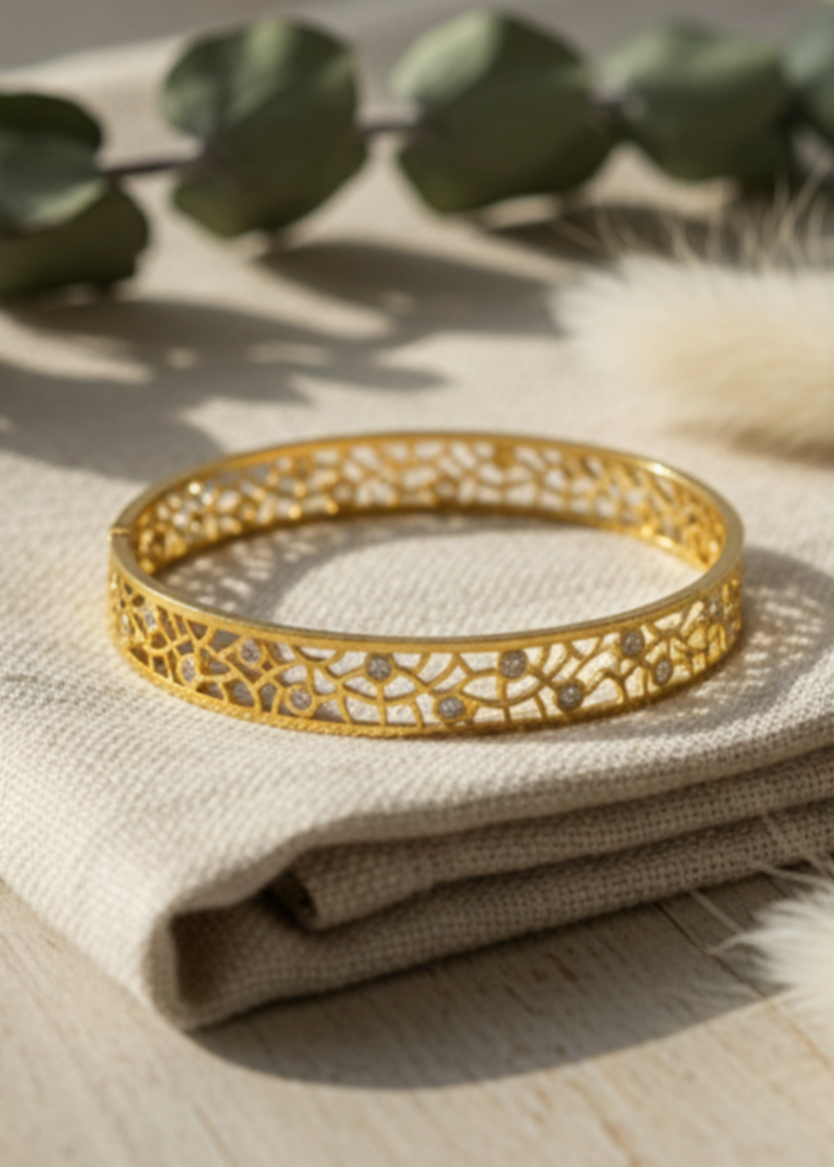 Shop the Bel Cutout Bracelet from Zarosh Jewel