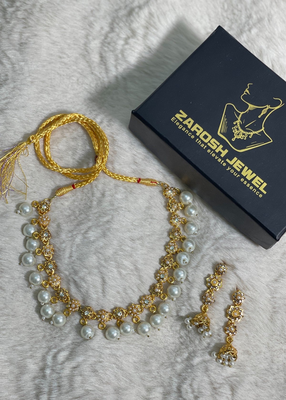 Shop the Bella Necklace Set from Zarosh Jewel