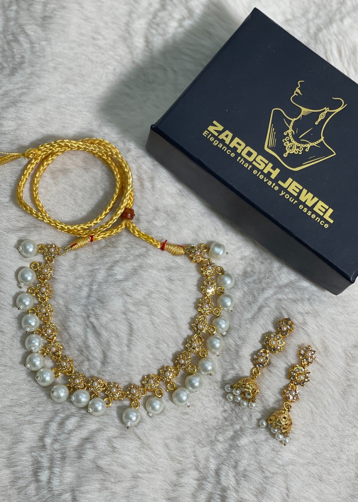Shop the Bella Necklace Set from Zarosh Jewel