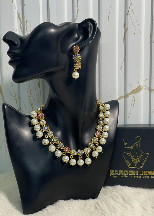 Shop the Bella Necklace Set from Zarosh Jewel