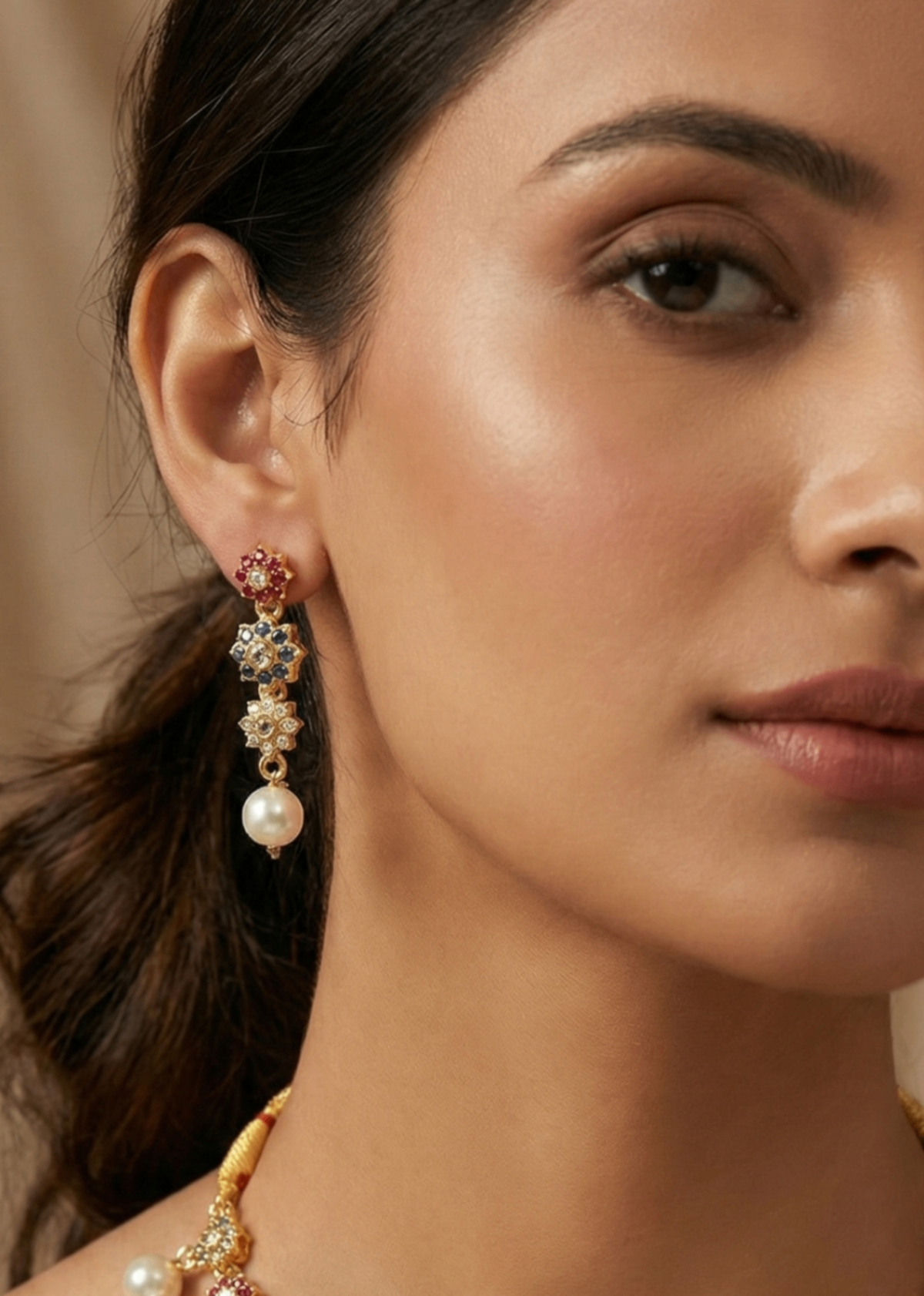 Shop the Bella Necklace Set from Zarosh Jewel