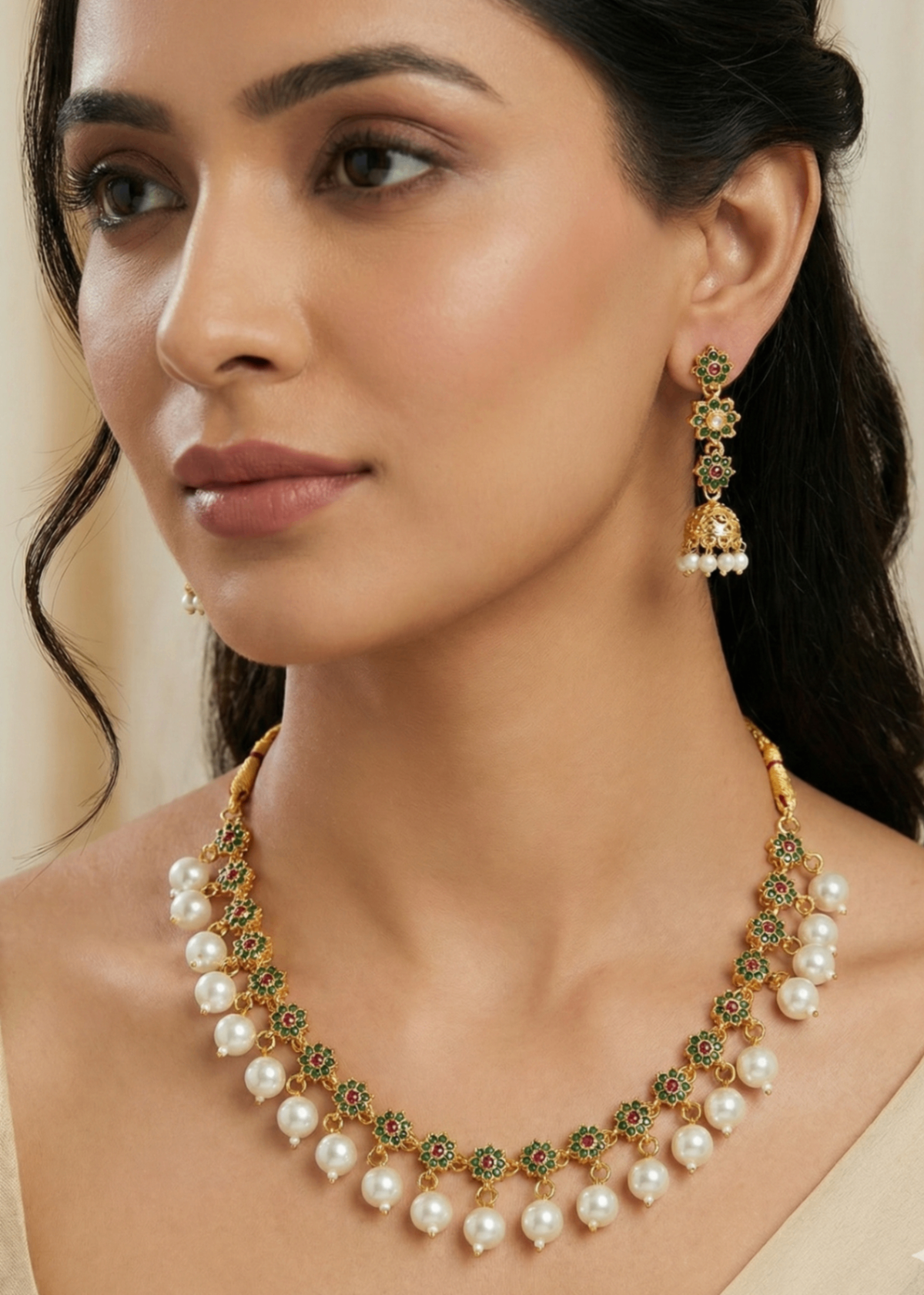 Shop the Bella Necklace Set from Zarosh Jewel