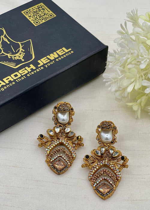 Shop the Bilqis Premium Earring from Zarosh Jewel