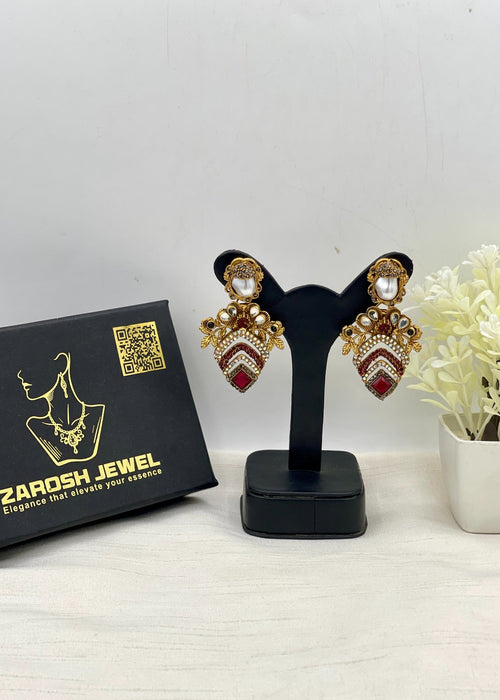 Shop the Bilqis Premium Earring from Zarosh Jewel