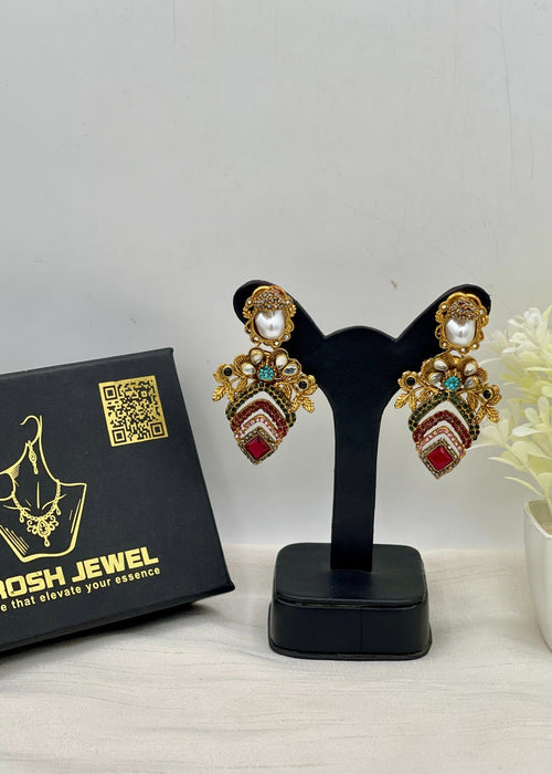 Shop the Bilqis Premium Earring from Zarosh Jewel