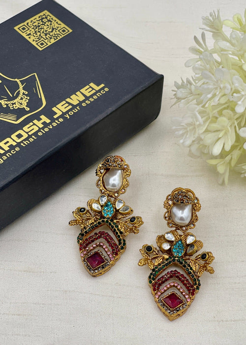 Shop the Bilqis Premium Earring from Zarosh Jewel