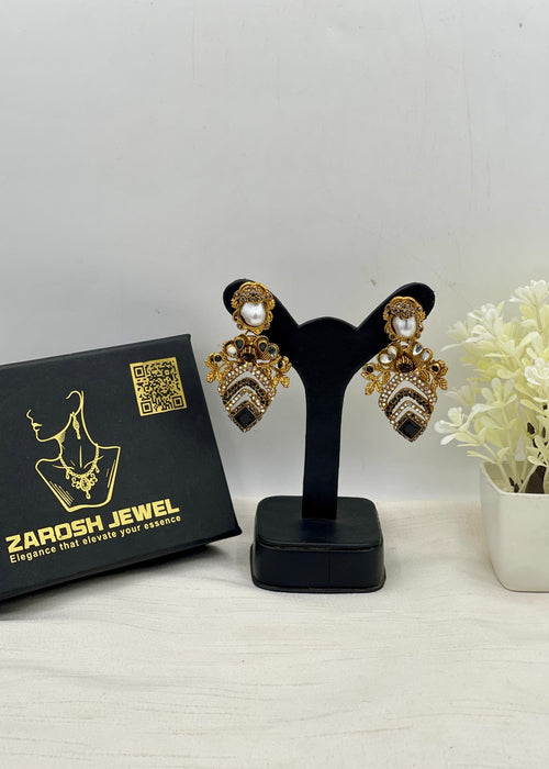 Shop the Bilqis Premium Earring from Zarosh Jewel
