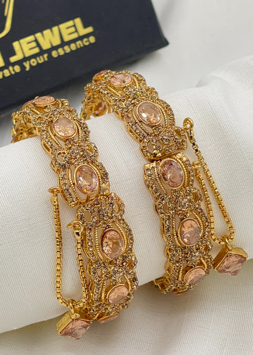 Shop the Bina Openable Bangle Set from Zarosh Jewel