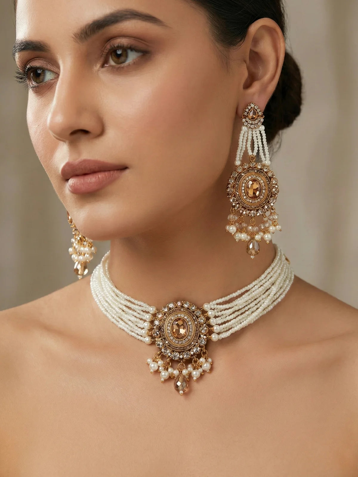 Blossom Choker Set