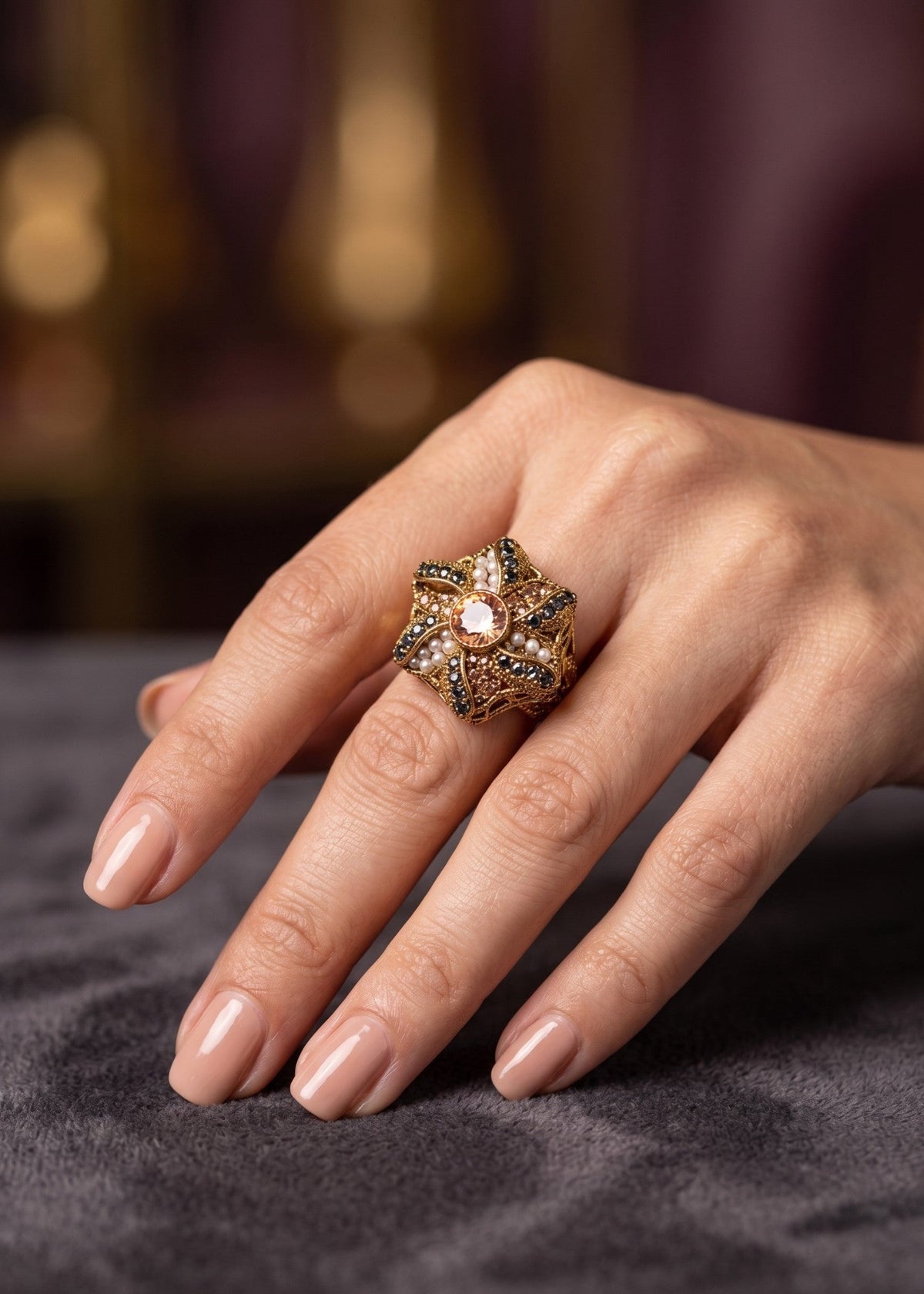 Shop the Breeze Elegent Ring from Zarosh Jewel