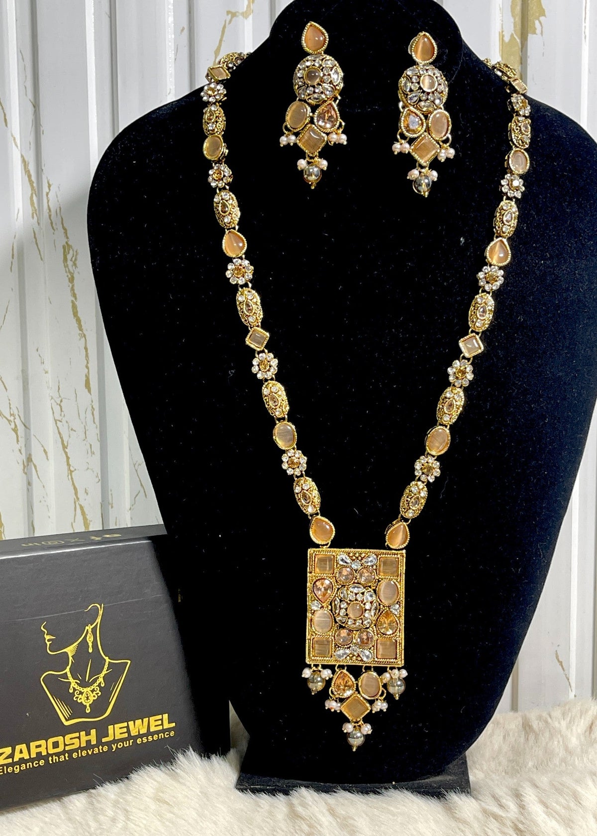 Shop the Calyra Heirloom Mala from Zarosh Jewel
