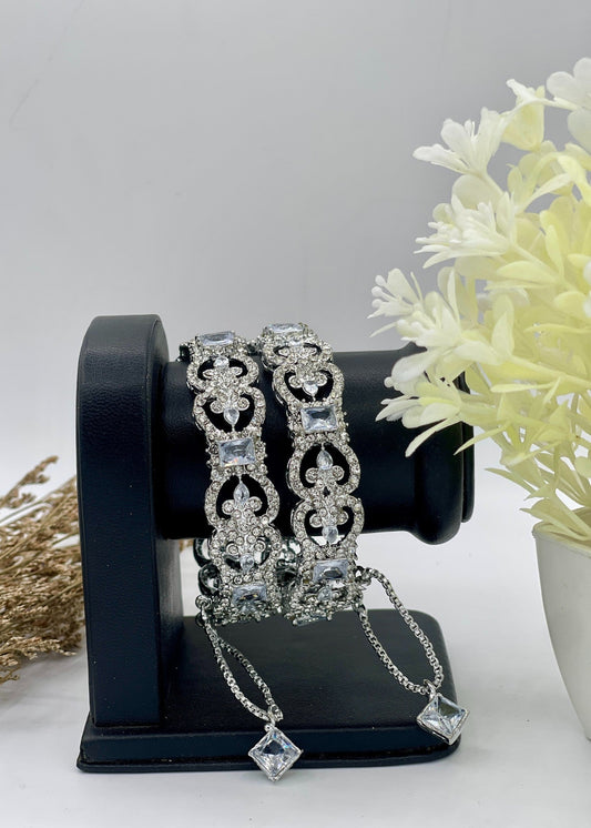 Celestia Luxe Bangles Openable by Zarosh Jewel