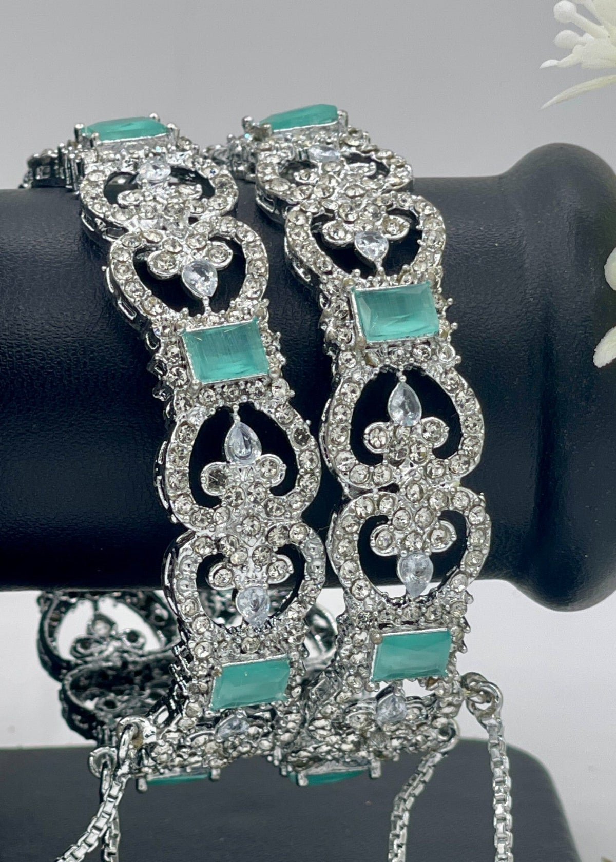 Shop the Celestia Luxe Bangles Openable from Zarosh Jewel