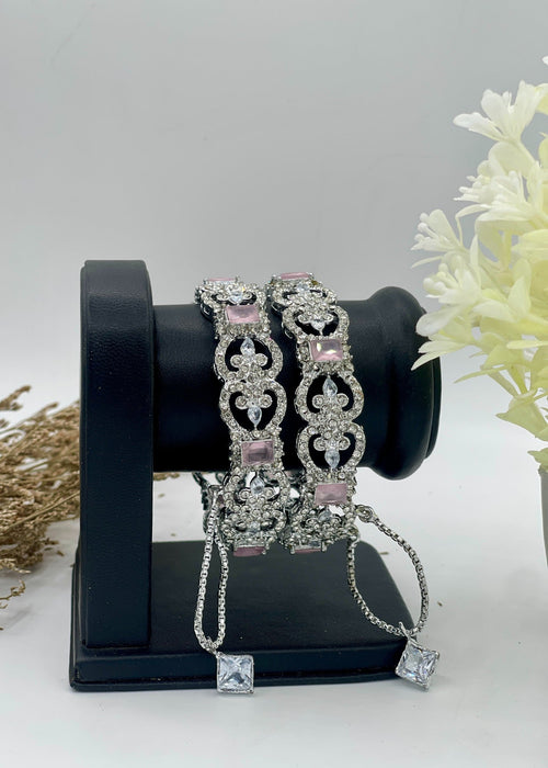 Shop the Celestia Luxe Bangles Openable from Zarosh Jewel