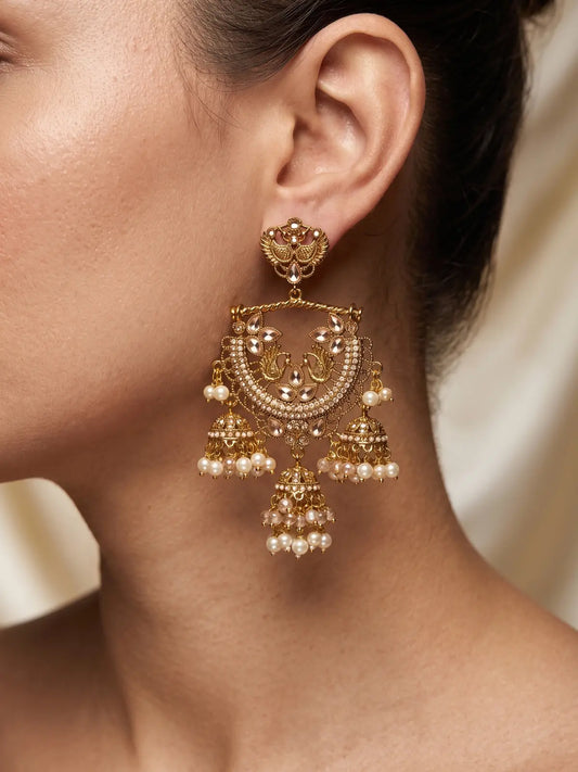 Maira Royal Drops Earring | ZAROSH JEWEL