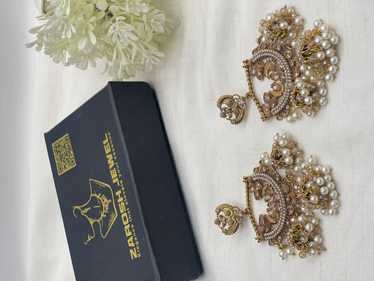 Maira Royal Drops Earring | ZAROSH JEWEL