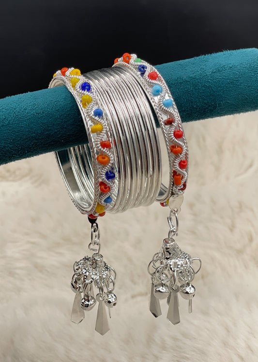 Chanda Kids Bangle Set by Zarosh Jewel