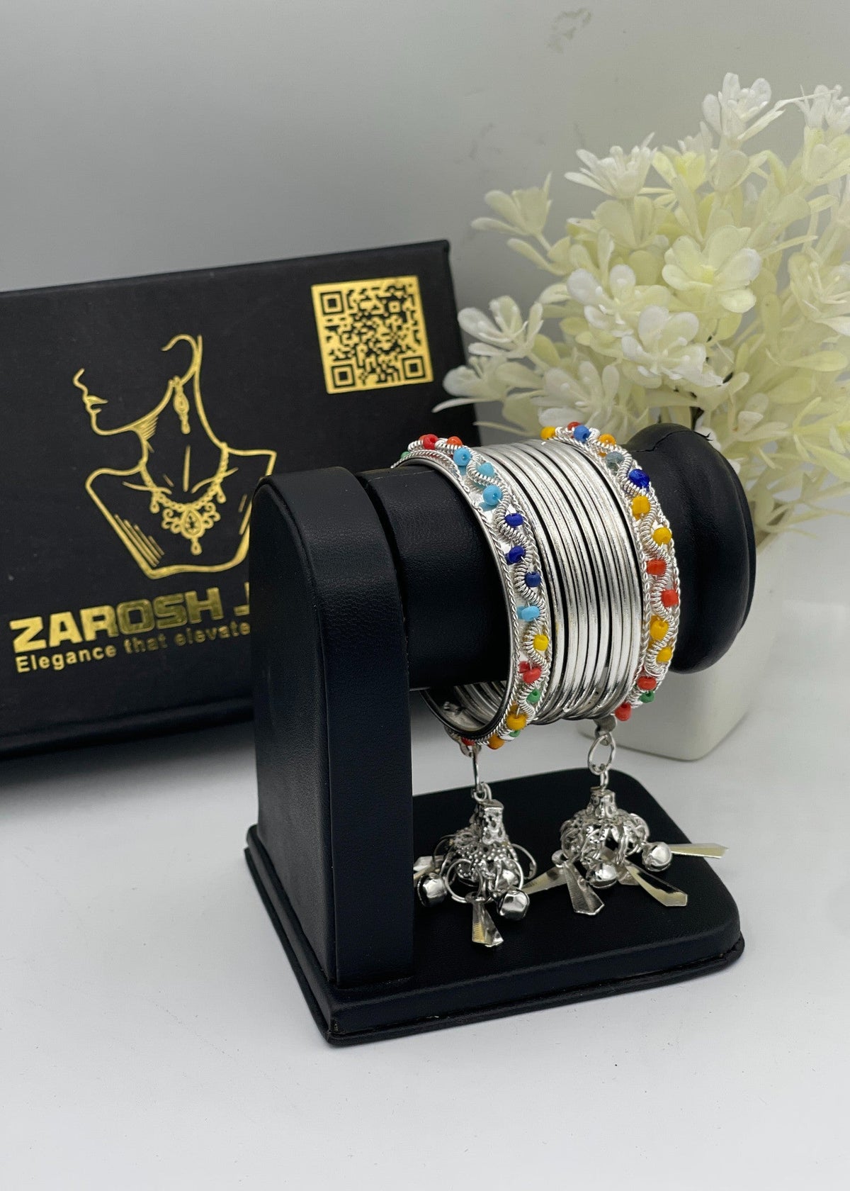 Shop the Chanda Kids Bangle Set from Zarosh Jewel