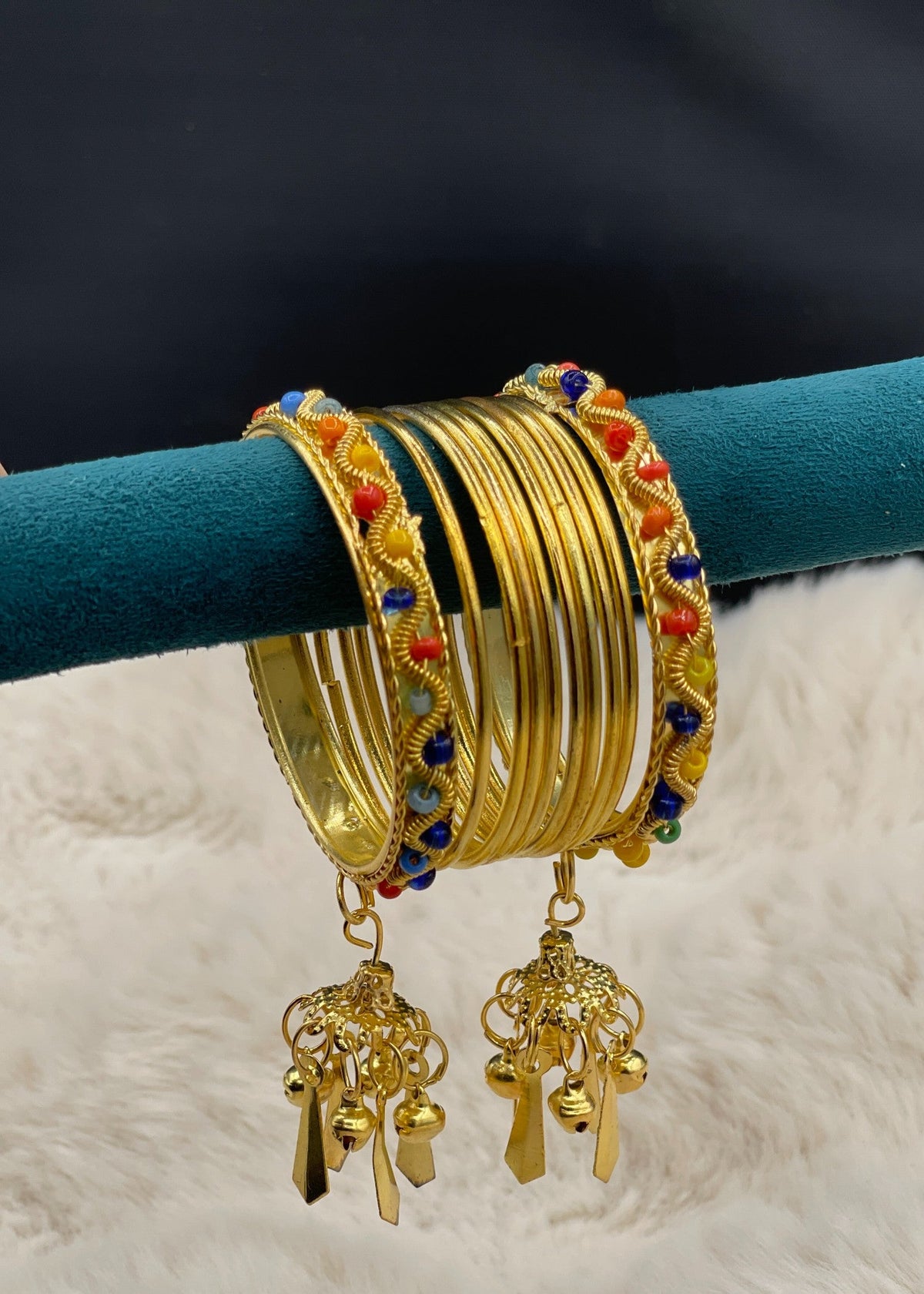 Shop the Chanda Kids Bangle Set from Zarosh Jewel