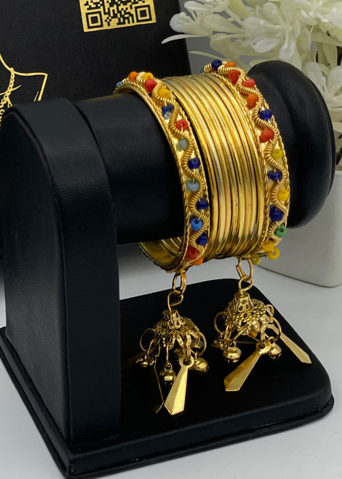 Shop the Chanda Kids Bangle Set from Zarosh Jewel