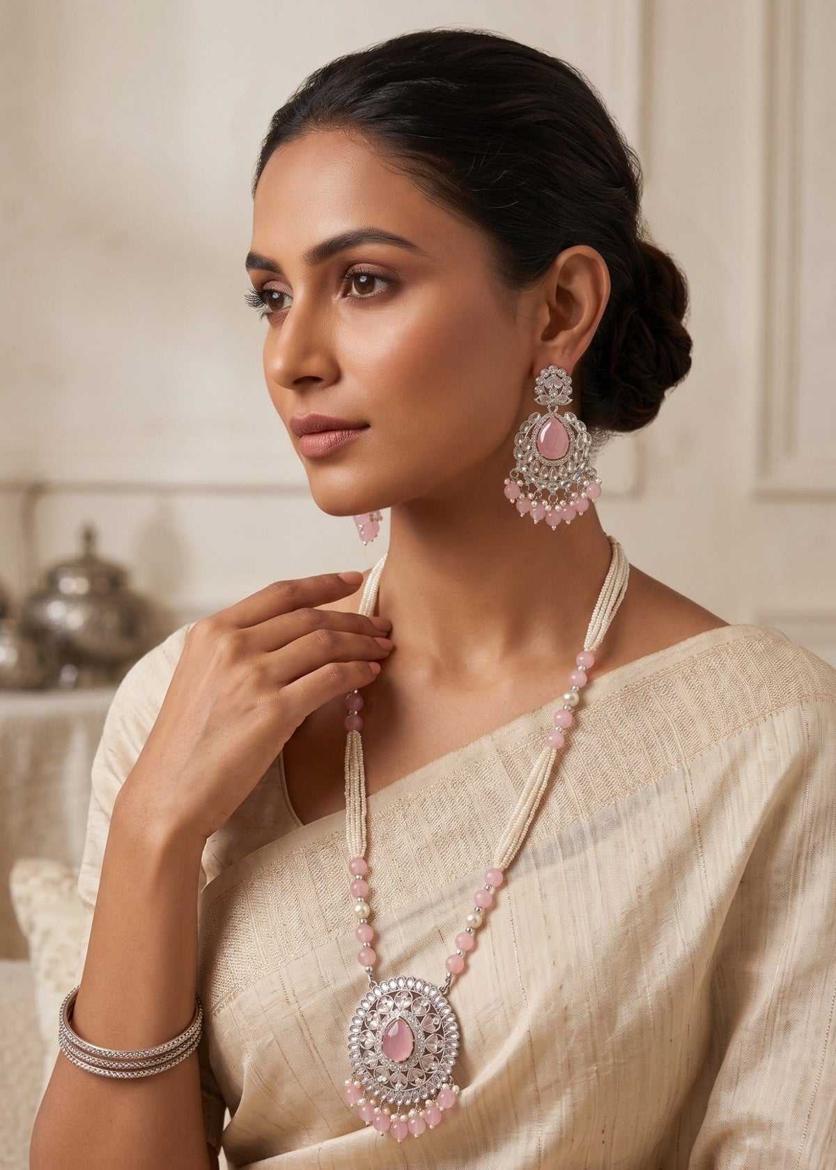 Shop the Clara Malla Set from Zarosh Jewel
